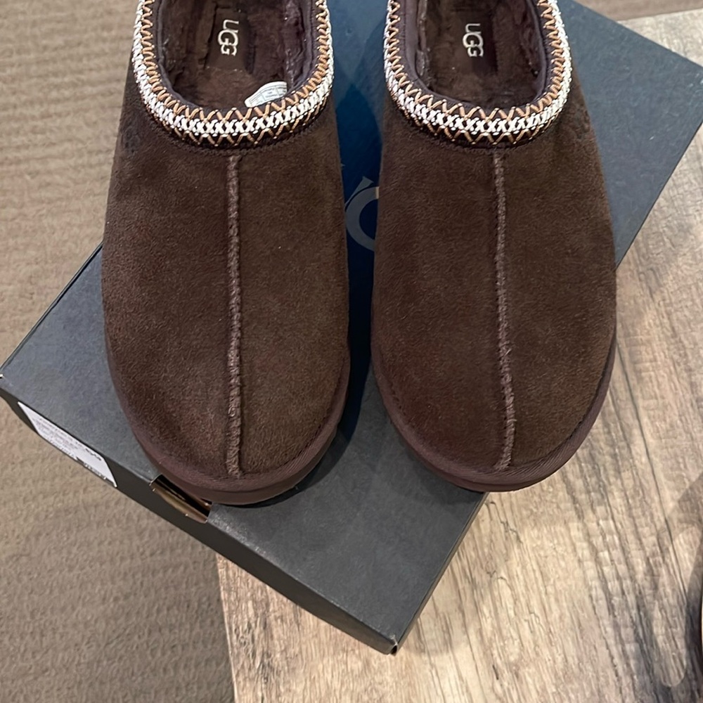 Men's Brown Tasman sheepskin slippers